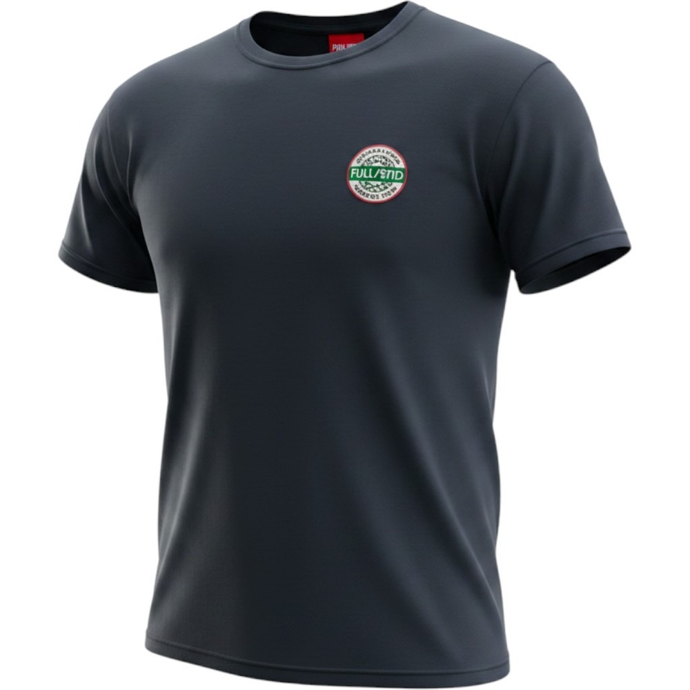 Full Send International Senders Club Streetwear Graphic Tee Small Black